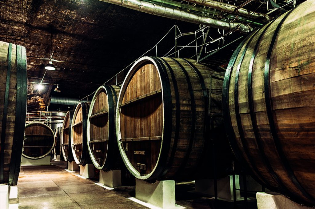 Winery Barrels